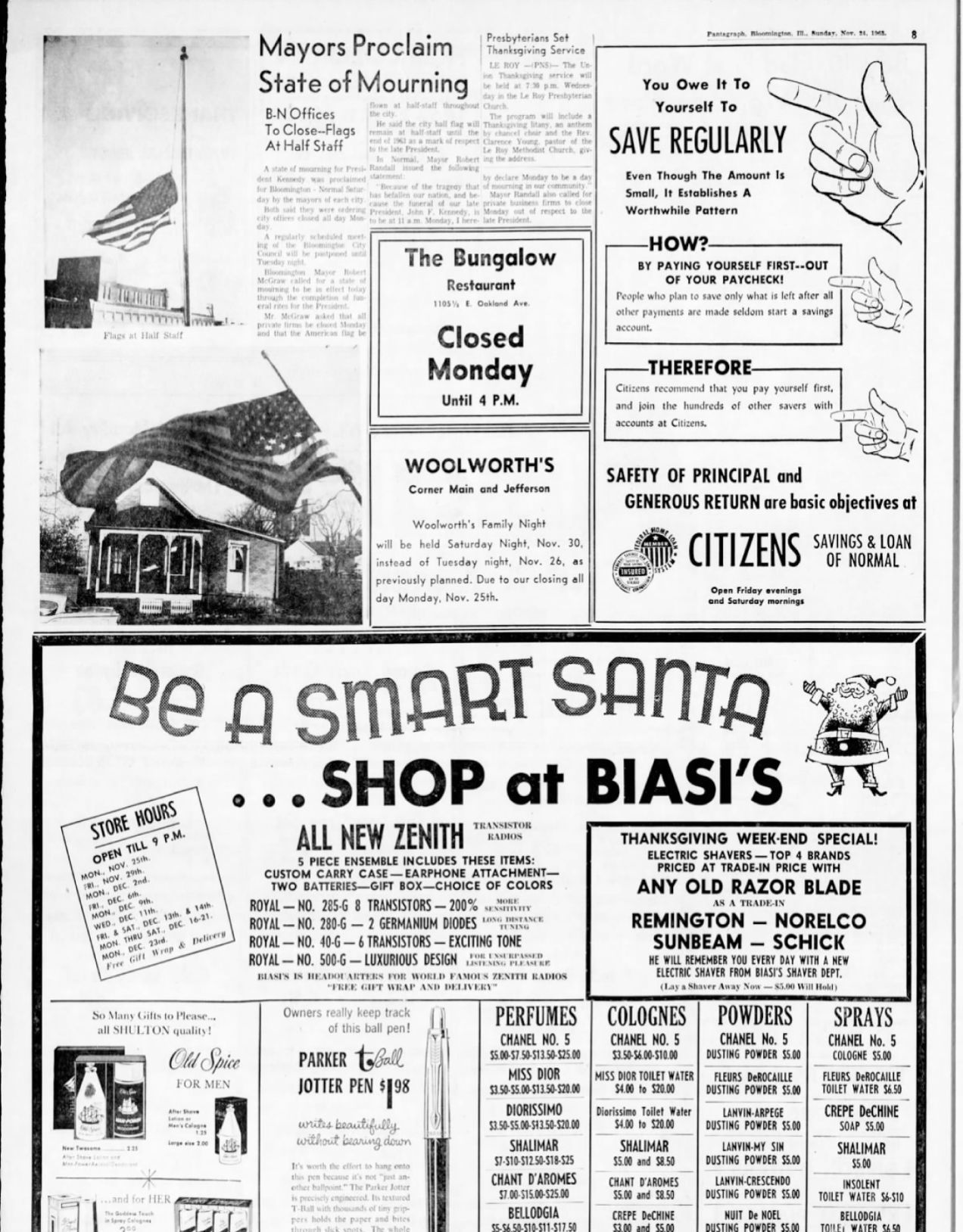 November 24, 1963, Page 8